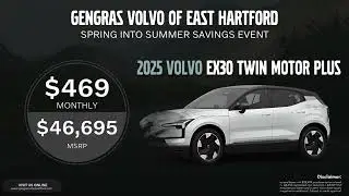 Lease the 2025 Volvo EX30 Twin Motor Plus | Drive Electric This Summer