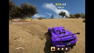 FORZA HORIZON 5. Invierno. Serie 12. Trucos Publicitarios. SALTO Y RADAR DE VELOCIDAD con Extra.