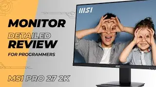 MSI PRO 27 | Affordable 2K Monitor Review in Hindi (Mac Setup)