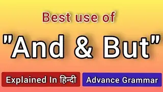 using conjunctions - And & But - English Grammar lesson