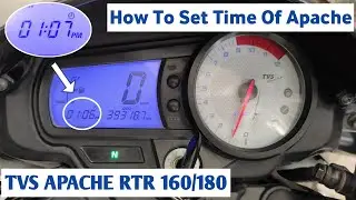 TVS Apache Time Set : 160/180 | How To Set Time Of TVS Apache RTR