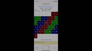 48x96 Shift Calendar PRO