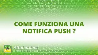Come funziona una notifica push ?