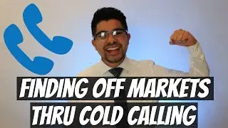 How To Find Off Market Deals Through Cold Calling | Realtor Live Cold Calls
