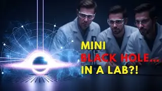 Scientists Made a Mini Black Hole&hellip; And It Actually Worked
