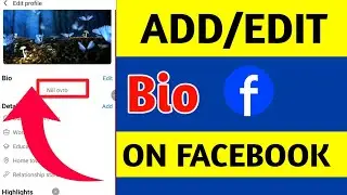 How to Add Bio On Facebook | How to set Facebook Bio | Facebook bio