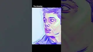 New obsession means new art!!! #deanwinchester #digitalart #supernatural #sketchvsfinal
