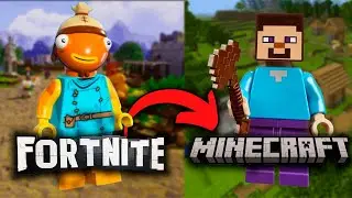!Esto podr&iacute;a superar a MINECRAFT lleg&oacute; LEGO FORTNITE&iexcl; ft @chule110