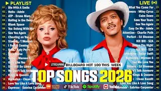 The Weeknd, Bruno Mars, Maroon 5, Miley Cyrus, Ed Sheeran, Adele, Sia ❎  Best Pop Music 2026