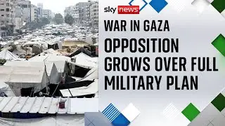 Opposition grows over full Israeli military offensive in Gaza
