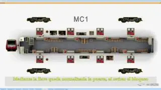 Operativa Puertas SCA Línea 4 de Metro de Santiago de Chile (2012)