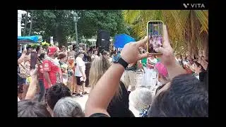 #carnaval2026#imperiobahiano#desfile de año nuevo,por la peatonal junin ,de imperio bahiano💃🕺🎅🥂
