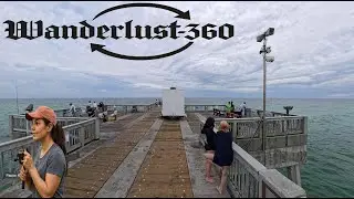 Walking M.B. Miller Pier, Panama City Beach, Florida #travelvlog