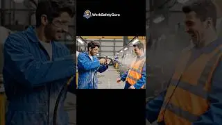 Compressed air is NOT a toy. High pressure can kill you instantly. #AirSafety #WorkSafety