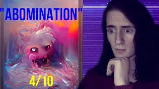 CRITIQUING AI ARTWORK / Dream by WOMBO
