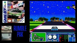 NASCAR Challenge на GBC &mdash; смотрите RUMBLE PAK!
