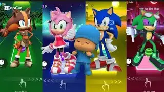SONIC CHARACTERS TILES HOP &ndash; COLORFUL JUMPING FUN!