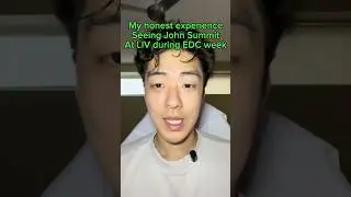 My honest experience seeing John Summit at LIV during EDC week #edc #edcweek #johnsummit #liv