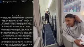 Lemuel Plummer Issues Statement After Racial Discrimination On Private Jet
