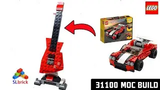Lego 31100 Electric Guitar | Kemubrix MOC Build | slbrick | Speedbuild