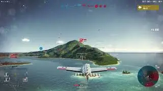 Лучший в небе на XF4F-3. Хороший прем на 4ом уровне. World of Warplanes.