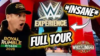WWE Experience Tour & SmackDown in Saudi Arabia! | Riyadh Vlog Day 2