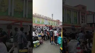 chhath puja yatri at delhi railway station #chhathpuja #chhath #delhi #railway #station #bhojpuri