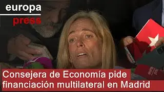 Consejera madrileña de Economía exige una propuesta 