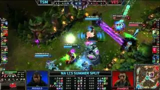 Wildturtle Caitlyn snipe ace in the hole (half map) || TSM vs Velocity || NA LCS Summer 2013 W2D1 HD
