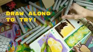 How to Fill a Sketchbook in 15 Minutes
