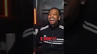 21 Savage Wins 5,000 Dollars From Adin Ross Over Girl Choosing Him #shorts