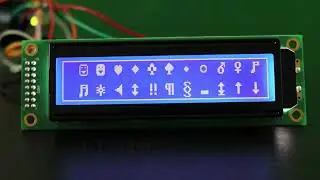 192x32 Resolution Graphic LCD Display Demo (NHD-19232WG-BTMI-V#T)