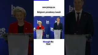 www.joinepp.eu Belgium's presidency launch