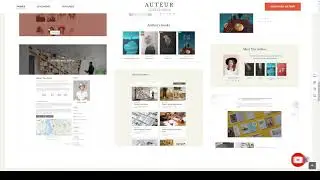 Auteur  WordPress Theme for Authors and Publishers bookstore woocommerce books Build Website