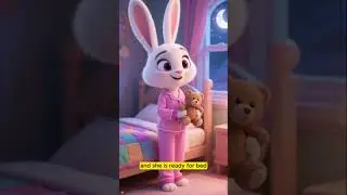 Bella&rsquo;s Bedtime | English Listening Practice for Beginners (A1 Level) 🐰✨