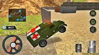 US Army Ambulance Driving - 4x4 SUV Ambulance Driving - Android Gameplay FHD