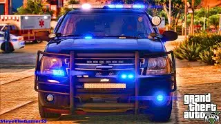 Sheriff Patrol|| GTA 5 Mod Lspdfr|| #lspdfr #stevethegamer55