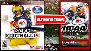 I went back and played NCAA 14 Ultimate Team!