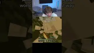 almost I lost my hardcore world..