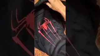 Unboxing My favourite Spider-Man T-shirt - Black #spiderman #marvel #unboxing #blacktshirt