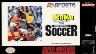 FIFA International Soccer tentando denovo  kk