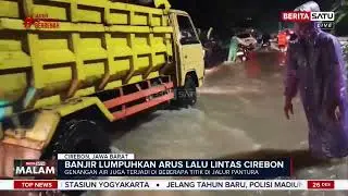 Lalu Lintas di Kanci Kulon Cirebon Lumpuh Akibat Banjir #Beritasatu