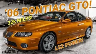 32K ORIGINAL MILE 2006 Pontiac GTO Review - Collectible Motorcar of Atlanta