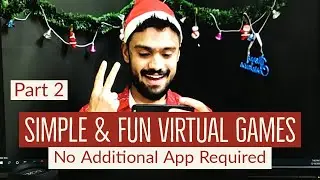 Simple Game Ideas for Virtual Meetings - PART 2 | Five on Five | Dub the Dialogue | MC Gokul
