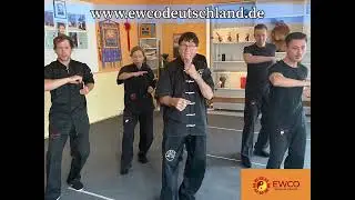 Spezialunterricht  von Sigung G&uuml;nther  f&uuml;r Meisteranw&auml;rter in der EWCO