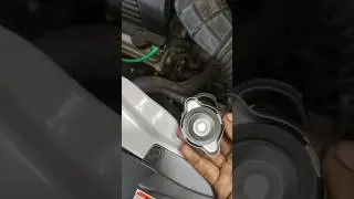 COOLANT LEAKAGE ALERT! Is Your Radiator Cap Gasket Damaged? #automobile #shorts