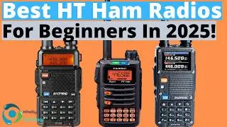 🎖️ Best Handheld Ham Radios for Beginners In 2025 ✅ (TOP 3)