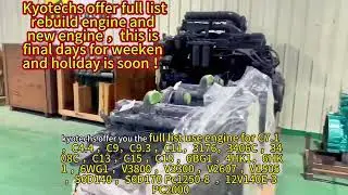 Kyotechs offers full-list rebuild engines and new engines.