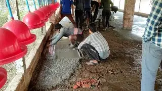 My old poultry farm floor full sand chips and cement concrete || Achievmente Life memory @ni