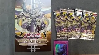 Yugioh Maximum Crisis Sneak Peek Pack Opening - April 29, 2017